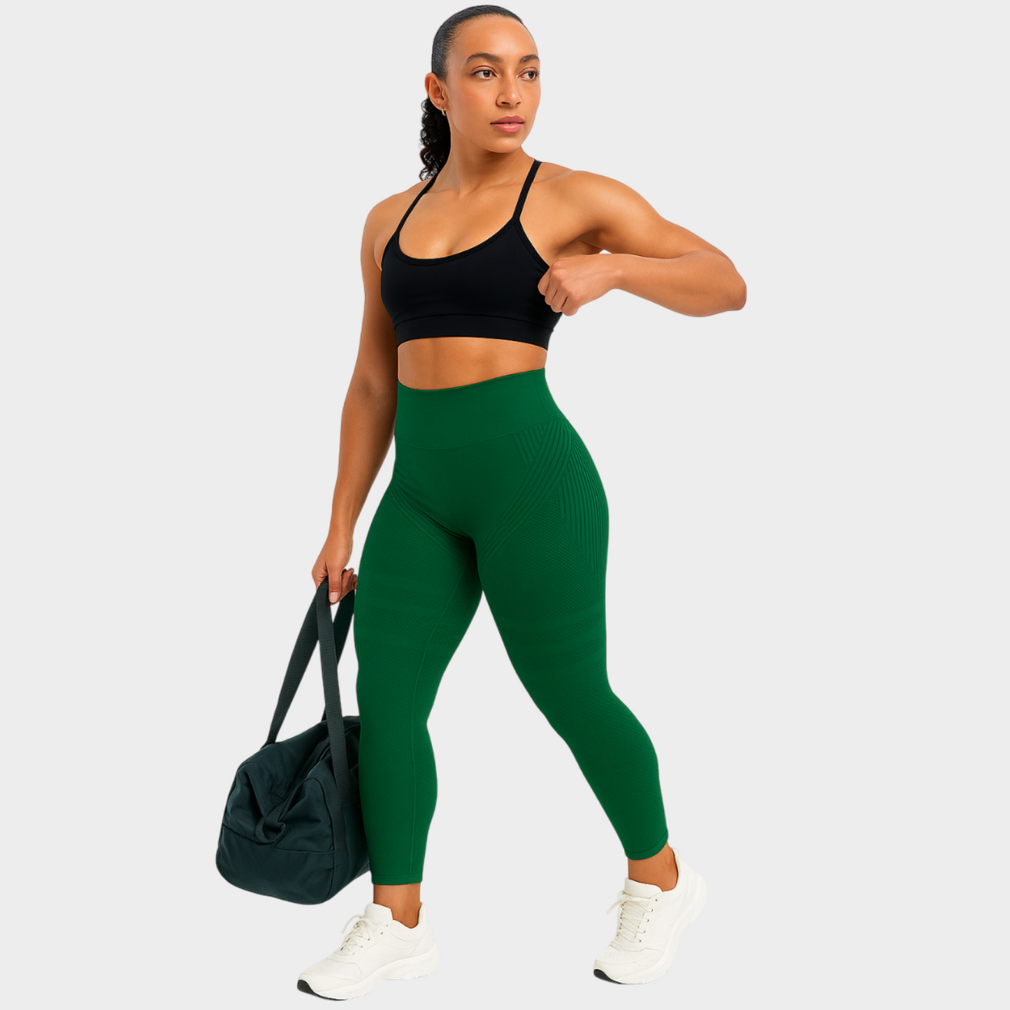 SlimCore 3D Leggings Green