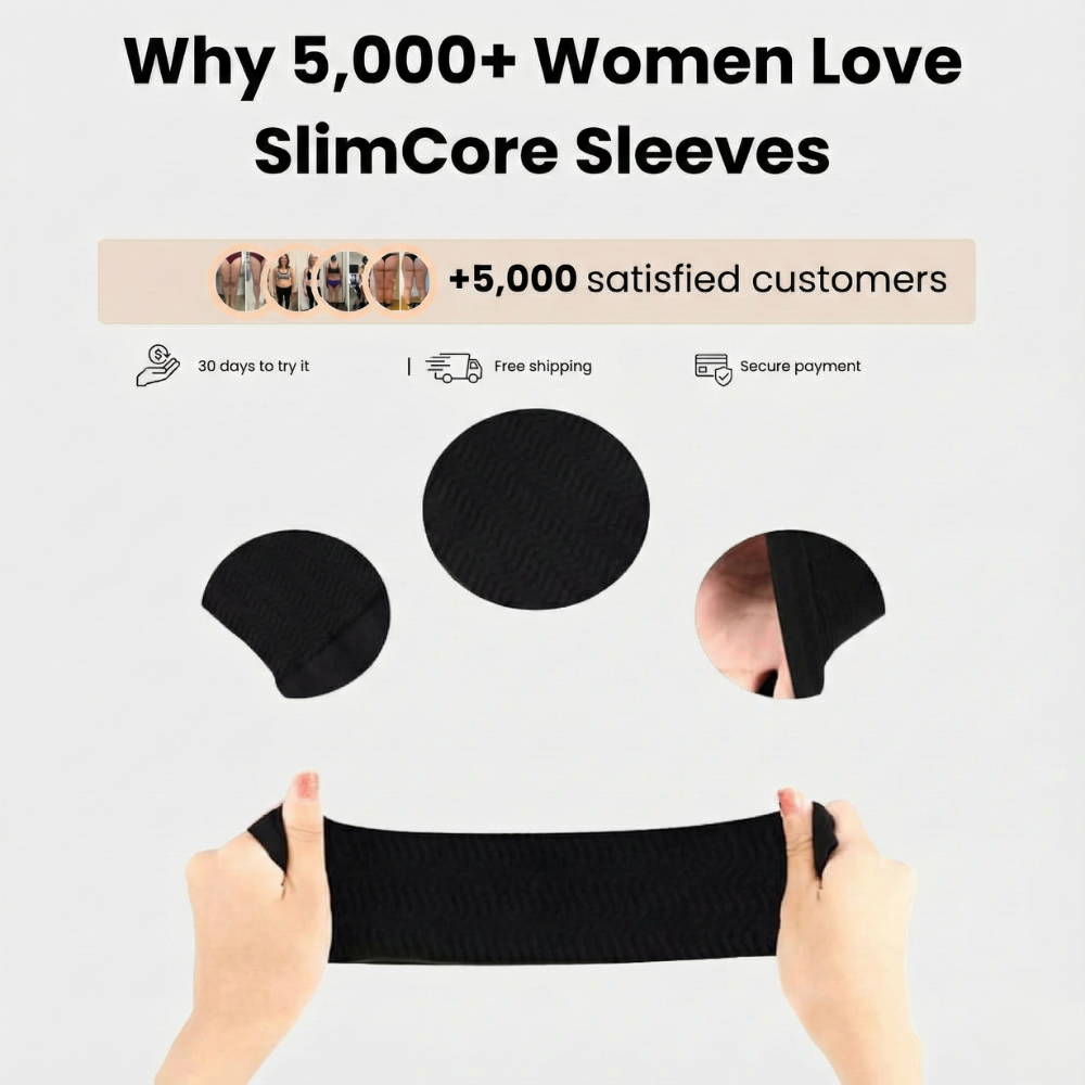 SlimCore 3D Sculpting Sleeves - No more flabby arms