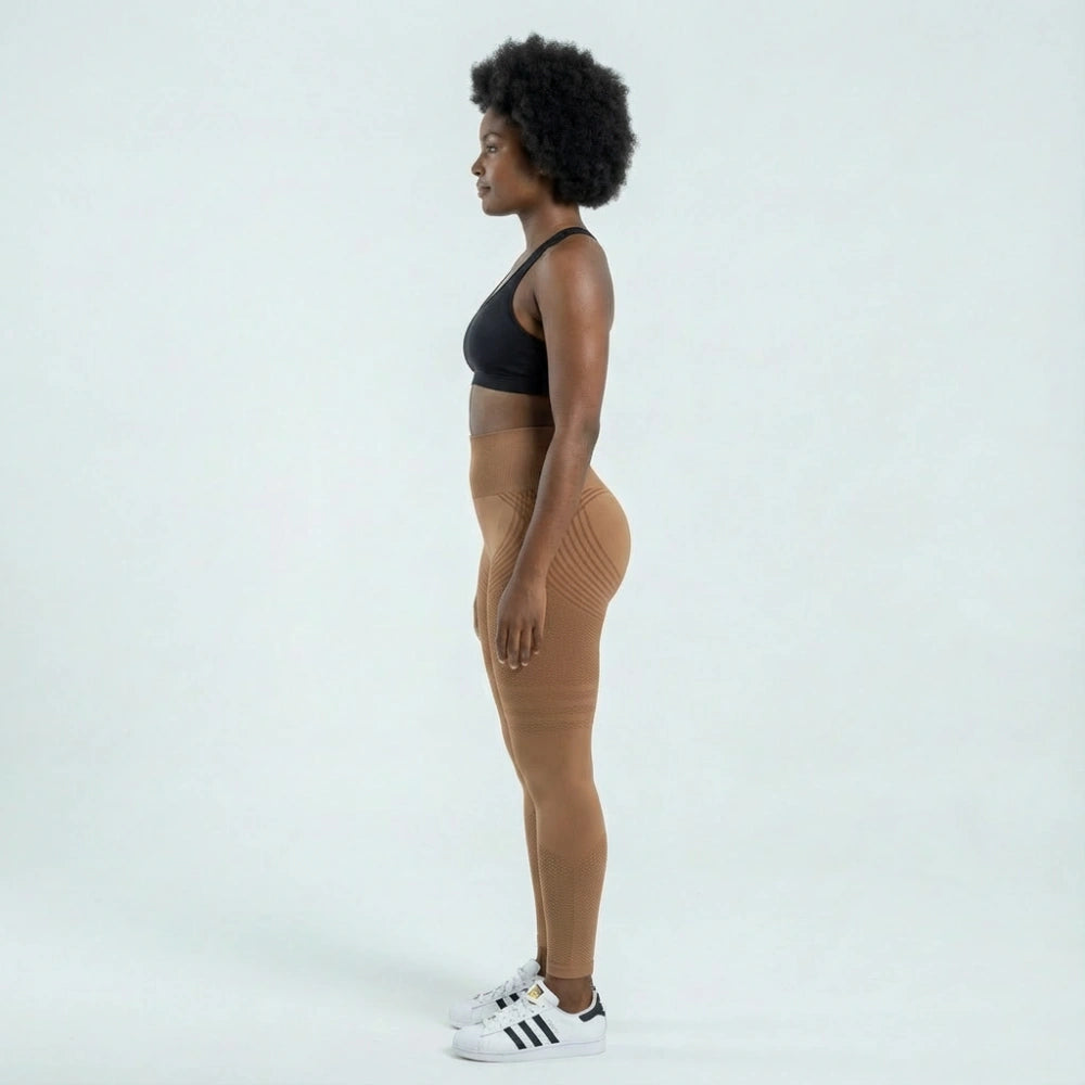 SlimCore 3D Leggings Beige