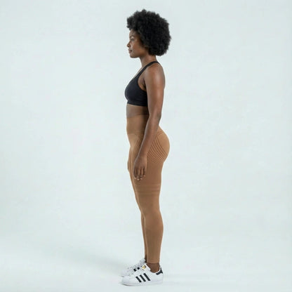 SlimCore 3D Leggings Beige