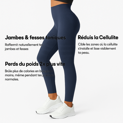 Leggings 3D - Bleu