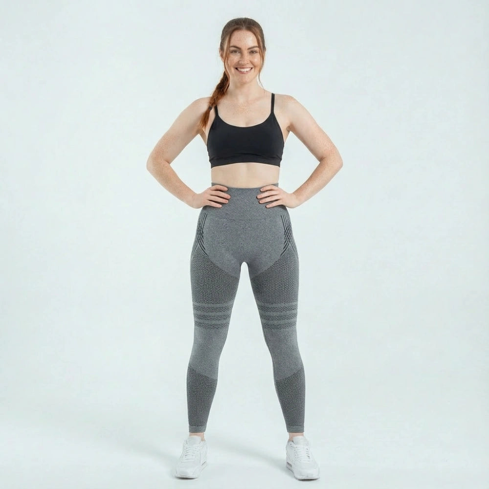 SlimCore 3D Leggings Grey