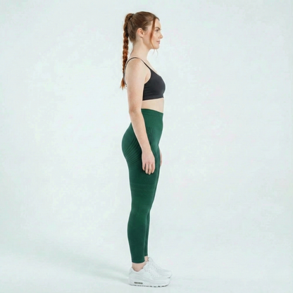 SlimCore 3D Leggings Green