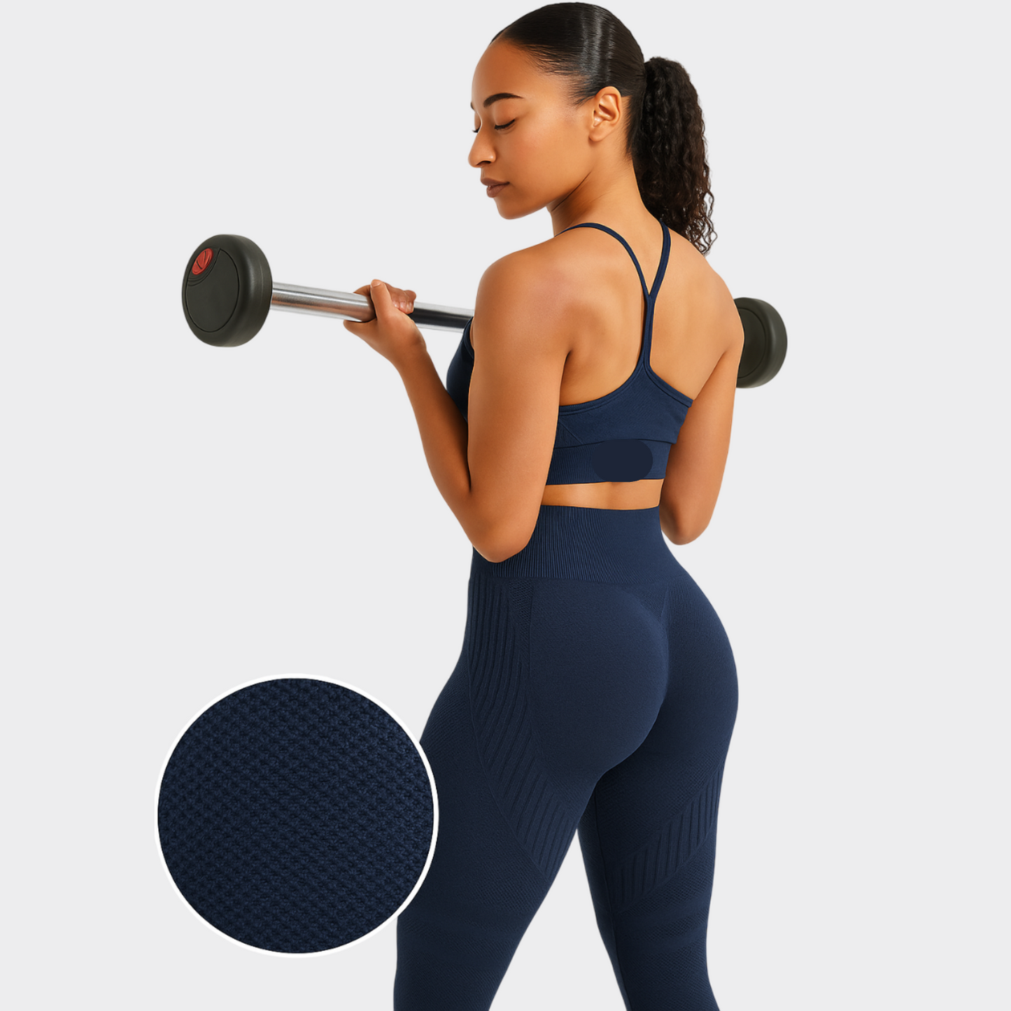 SlimCore 3D Leggings Blue