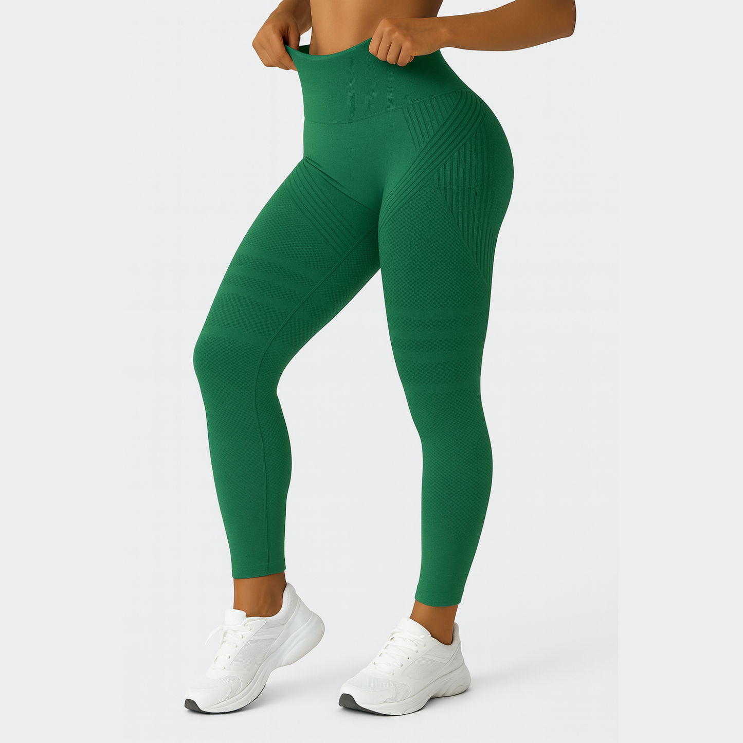 SlimCore 3D Leggings Green