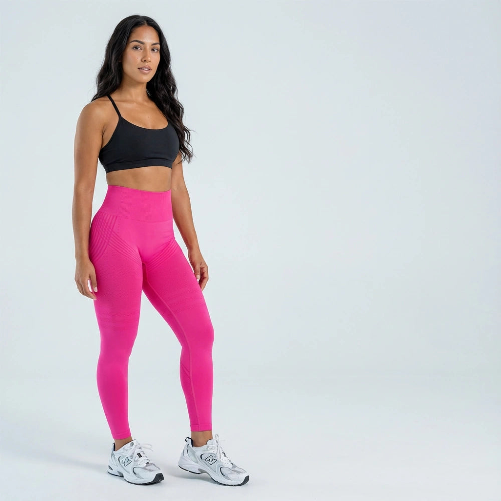 SlimCore 3D Leggings Pink
