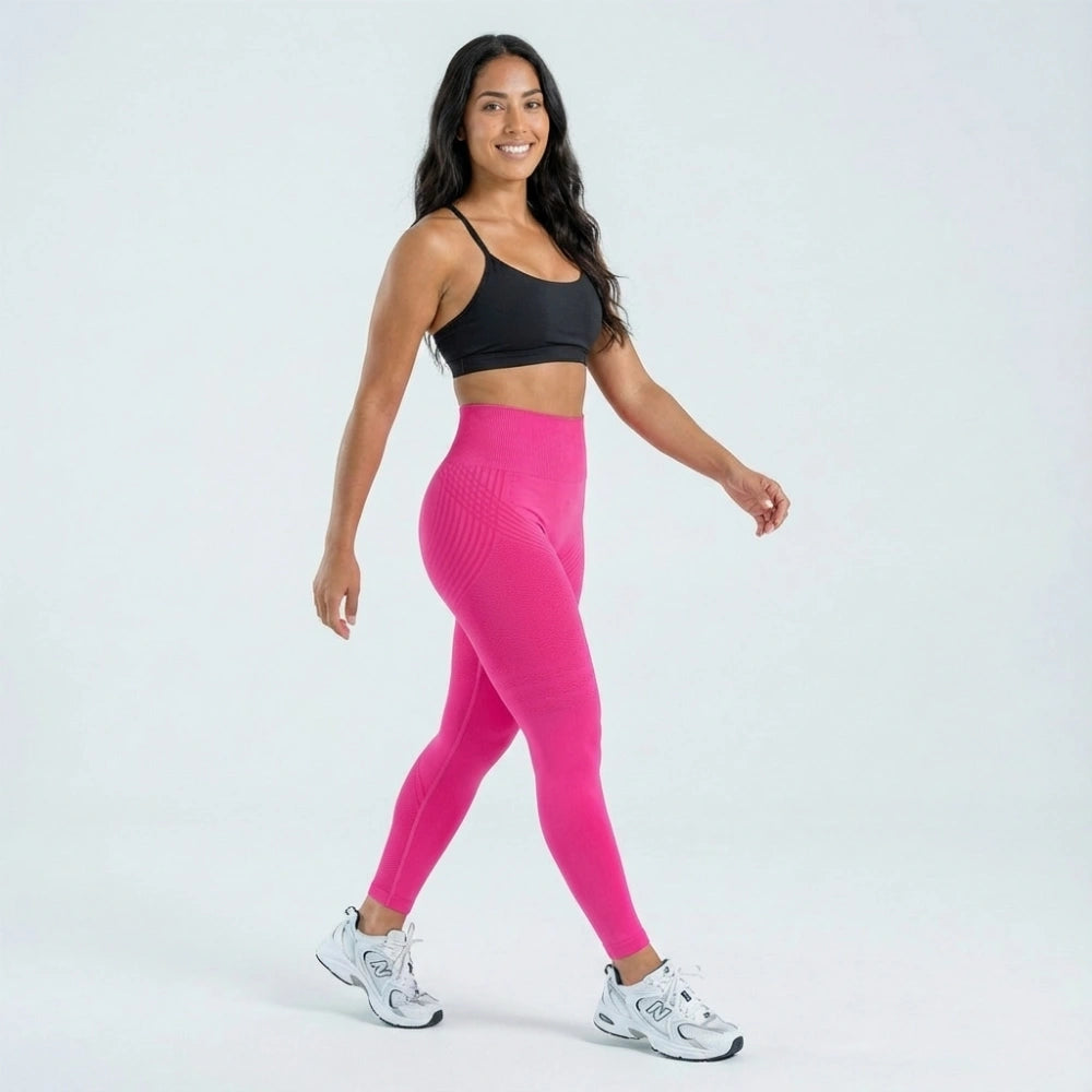 SlimCore 3D Leggings Pink