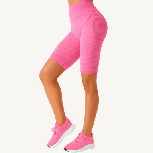 SlimCore 3D Short Legging Pink