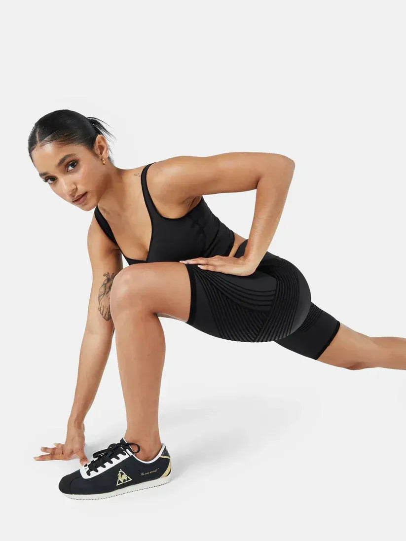 Leggings cortos SlimCore 3D Negros