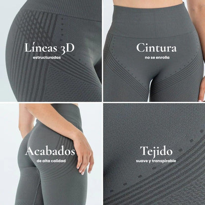 Legging 3D Anticelulitis – Redefine tu silueta sin esfuerzo